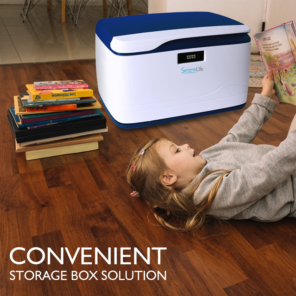 Secure Locking Storage Container Bin - Heavy Duty Plastic Organizer with Lid for Home, Office & Garage Organization - Ideal for Tools, Toys & Supplies Storage