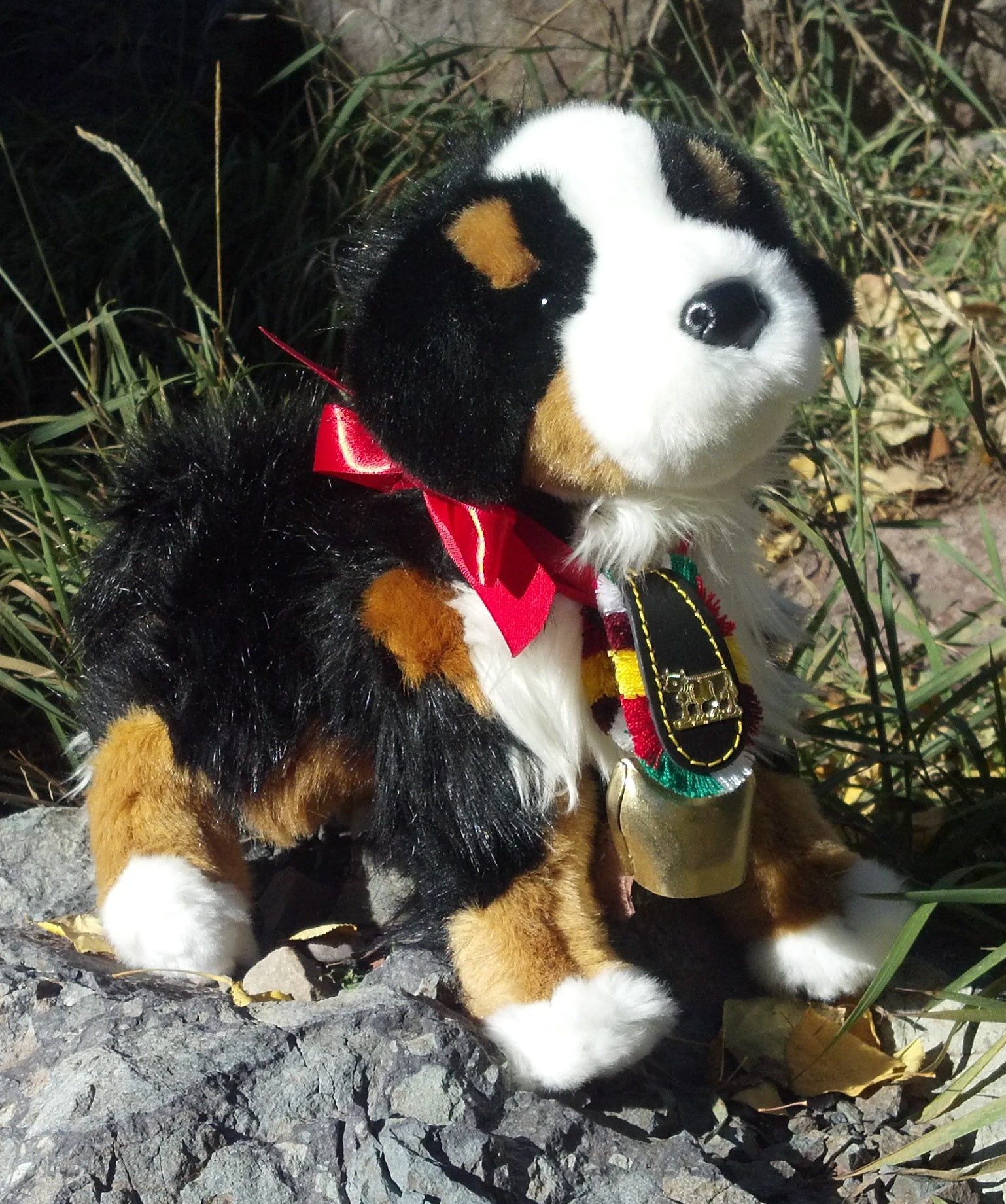 Premium Plush Bernese Mountain Dog Stuffed Animal - Signature Alpen Schatz Collection | Soft Cuddly Toy for Kids, Home Decor & Gift Idea
