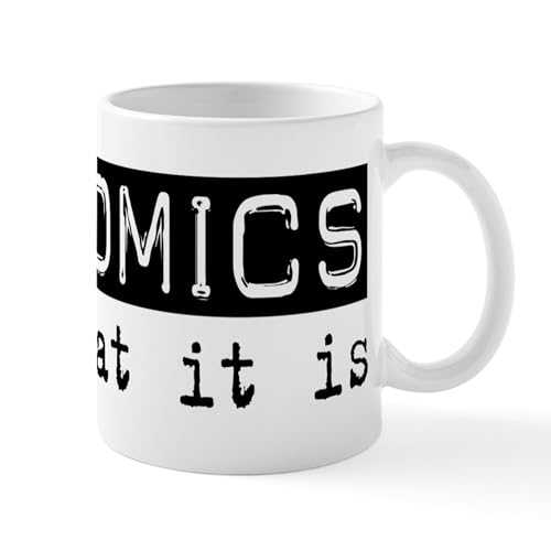 White - Economics Is Mug