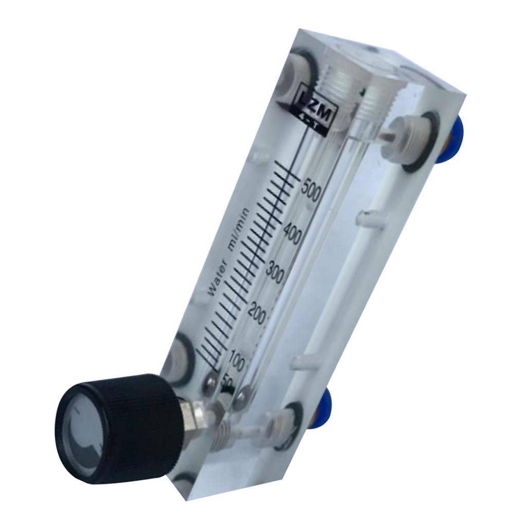 CALANDIS® High-Definition Accurate Oxygen Flow Meter (50-500ml) - Panel Mount Medical Flowmeter for Hospitals, Clinics & Home Oxygen Therapy