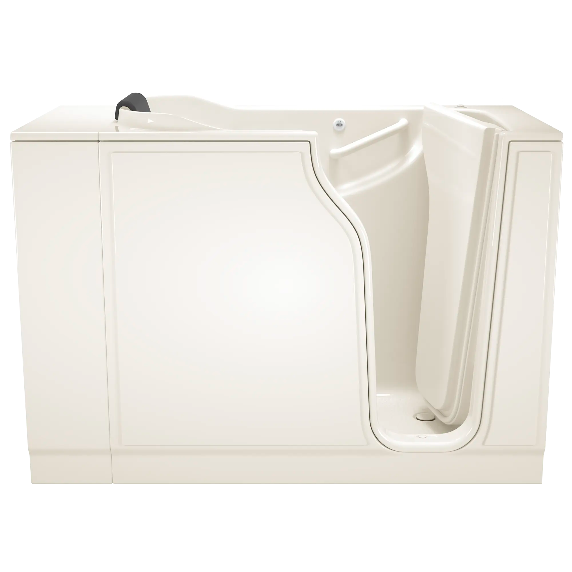 Premium 30 x 52 Inch Gelcoat Walk-In Bathtub with Whirlpool System - Right Hand Drain for Elderly & Mobility Support - Ideal for Safe Bathing & Hydrotherapy at Home