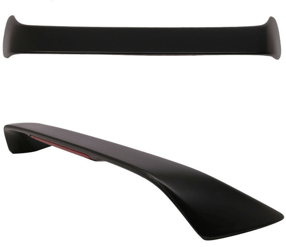 1996-2000 Honda Civic Coupe EM Type R Rear Trunk Spoiler with LED 3rd Brake Light - High Performance Car Wing for Street Racing & Show Cars