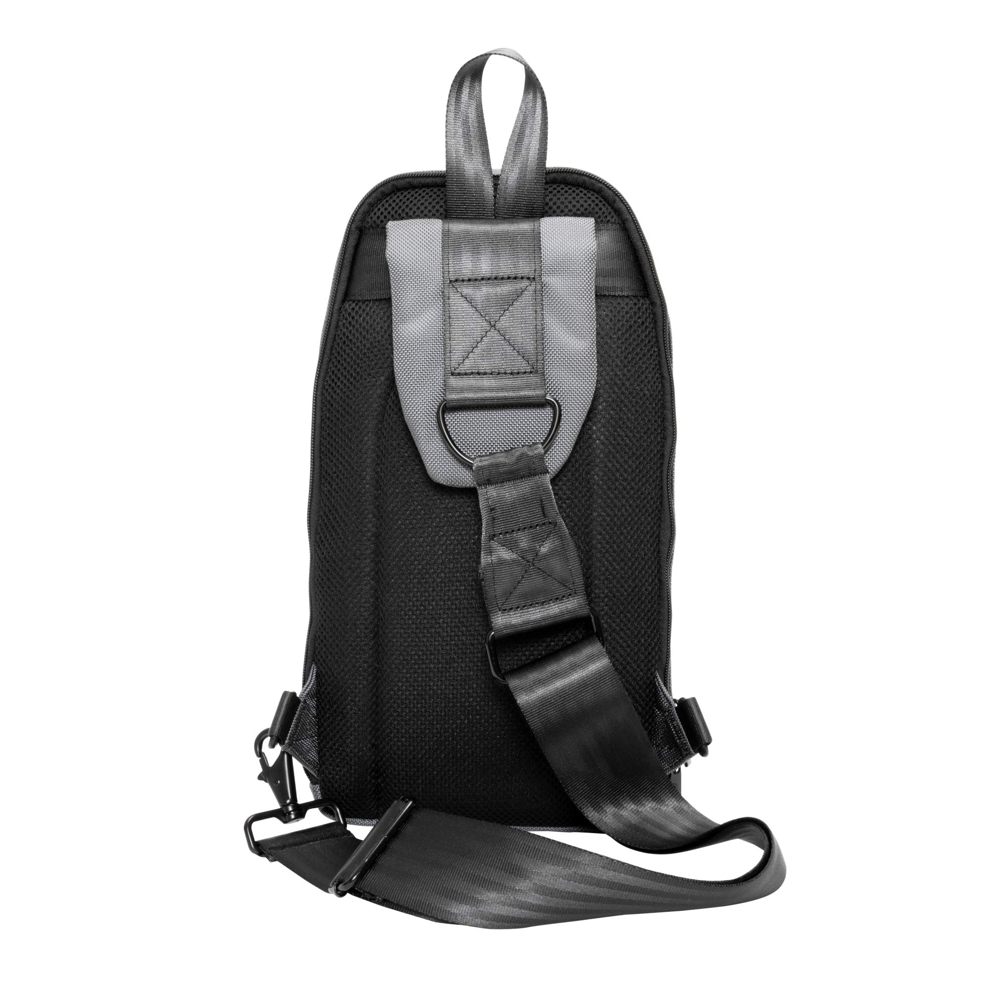Durable Ironworker Sling Bag - Grey | Heavy Duty Crossbody Tool Pouch for Construction, Hiking & Outdoor Work | Perfect for Tools, Phone & Essentials