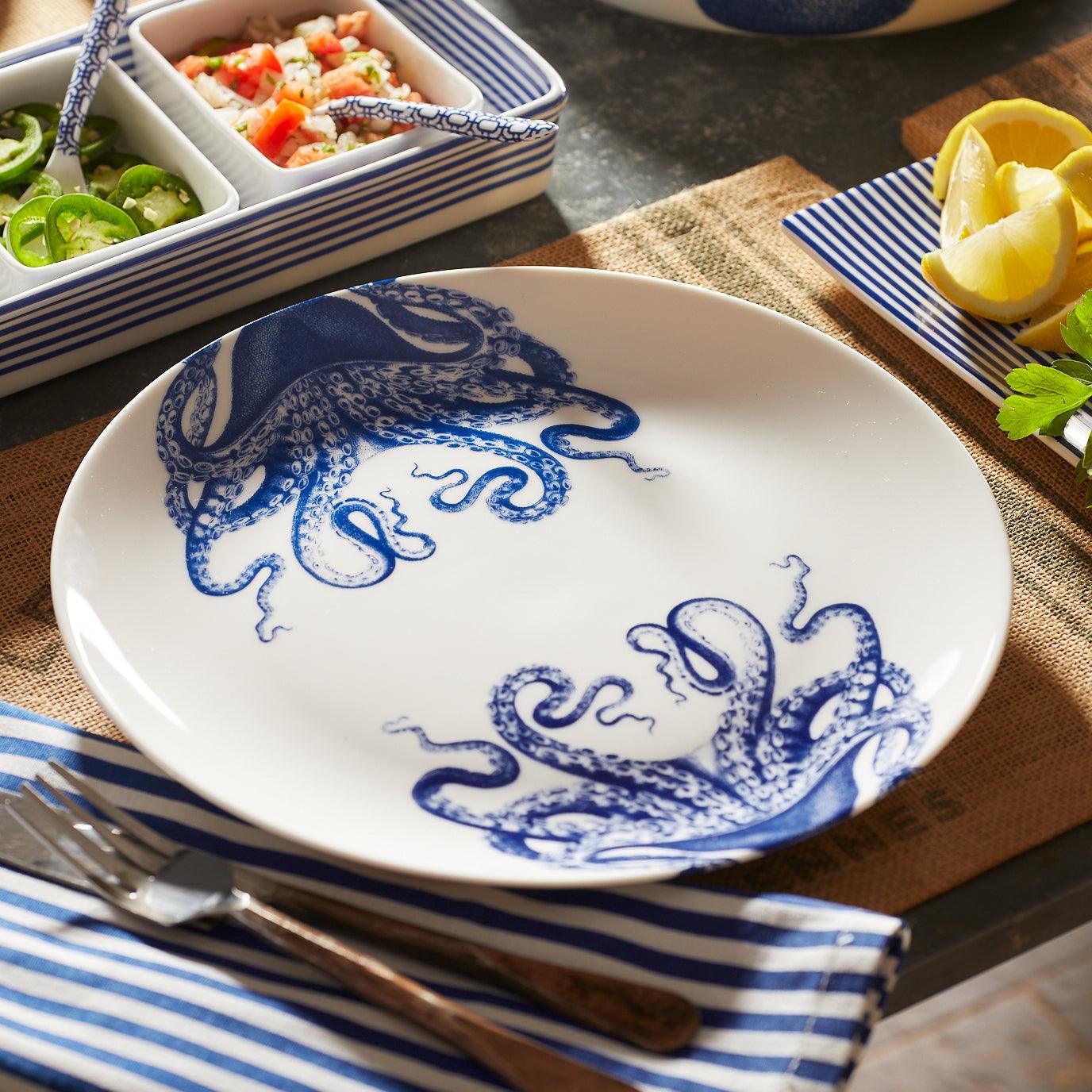 Lucy Coupe Dinner Plate Set - Elegant Porcelain Plates for Formal Dining, Casual Meals & Entertaining - 10.5 Inch Round Dishwasher Safe Plates for Restaurants, Weddings & Home Decor