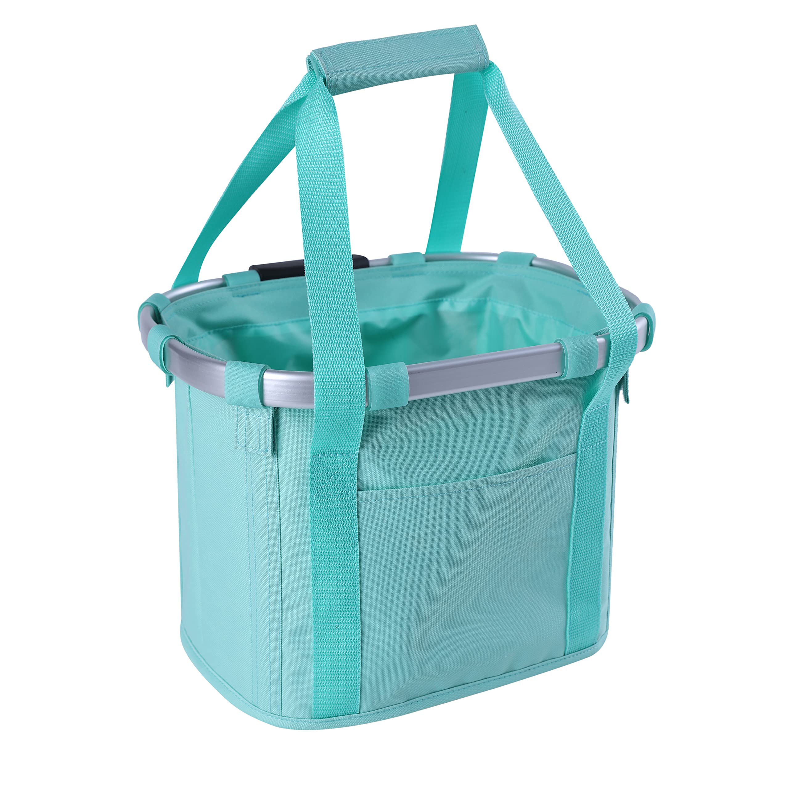 Apollo Walker Detachable Bike Basket - Handlebar Cycling Bag with Fleece Padding & Escape-Proof Leash for Small Dogs | Perfect for Pet Shopping, Picnics & Outdoor Adventures