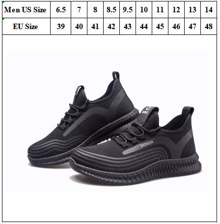 Men's Steel Toe Work Shoes - Breathable & Lightweight Safety Shoes for Industrial Construction - Slip Resistant Soft Toe Protection (Black/Grey, Size 10) - Perfect for Warehouse, Factory & Outdoor Labor Jobs