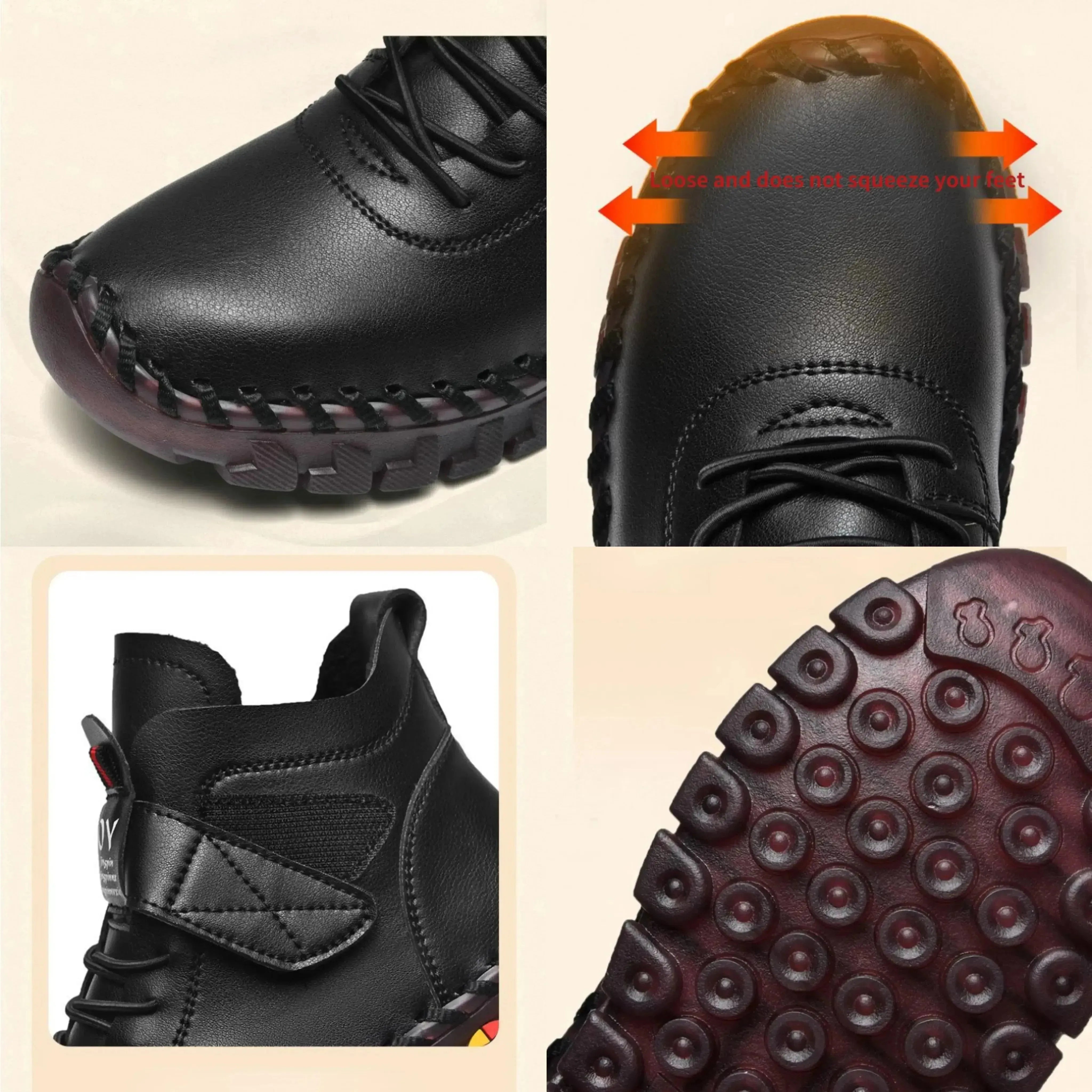 Chucky Heel Ankle Snow Boots for Women - Waterproof Winter Boots with Non-Slip Sole - Perfect for Snowy Weather, Outdoor Activities & Casual Wear