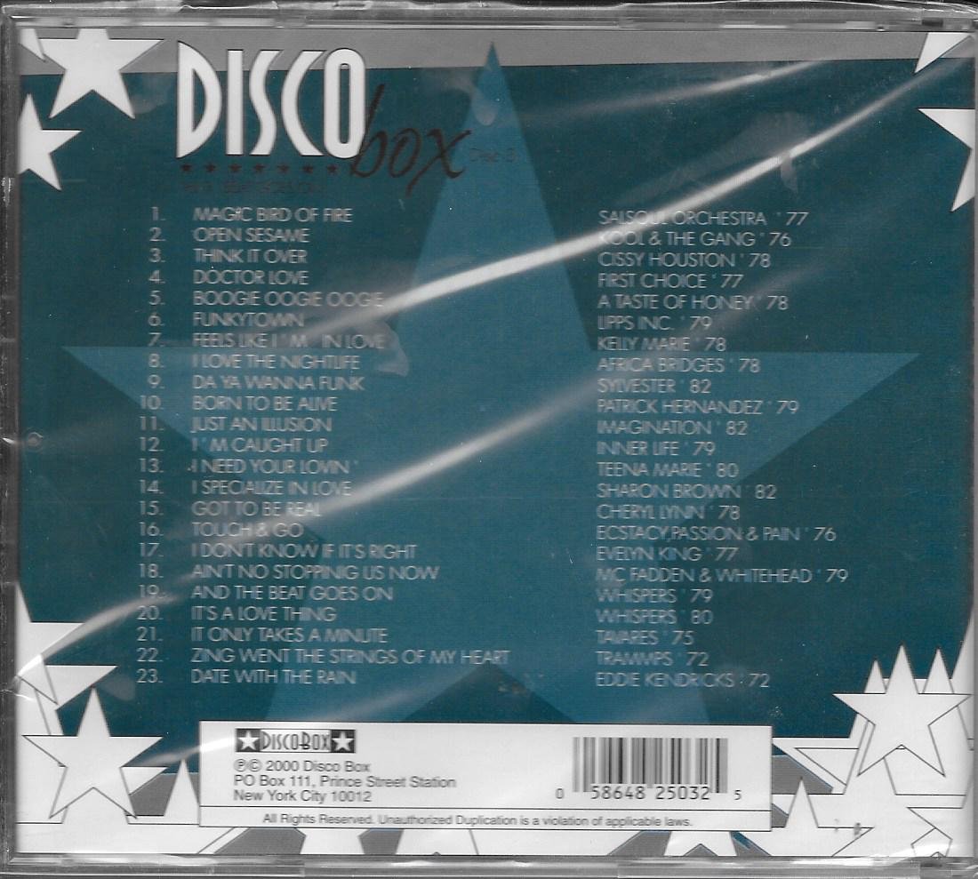 Disco Box Volume 3: Beat Goes On - Classic Dance Music Collection for Parties, Clubs & 70s Theme Events