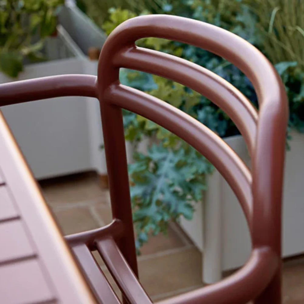 Bliss Outdoor Dining Table Set with 2 Armchairs - Patio Furniture for Garden, Backyard, Poolside & Outdoor Entertaining