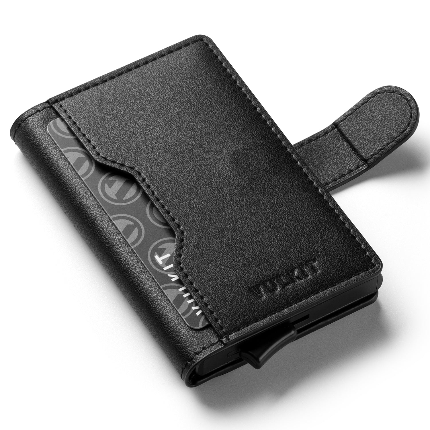 VC207 RFID Blocking Bifold Wallet with ID Window & Magnetic Closure - Secure Slim Wallet for Men & Women, Perfect for Travel, Business & Everyday Use