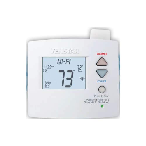 Voyager T4900SCH Digital Thermostat for Schools - 4 Heat 2 Cool Programmable Temperature Control | Perfect for Classrooms, Offices & Commercial Buildings