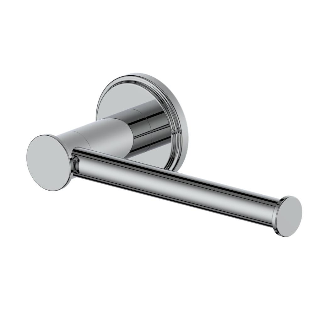ZLINE El Dorado Chrome Toilet Paper Holder - Modern Bathroom Tissue Roll Stand for Home & Commercial Use (ELD TP CH)