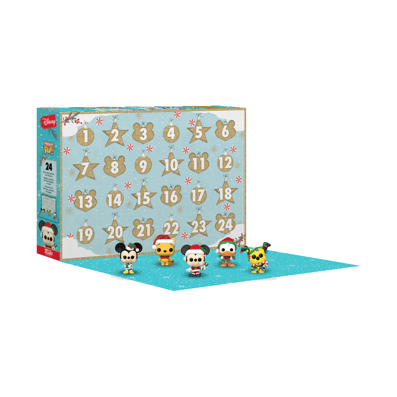 2022 Funko Pop! Disney Classic Advent Calendar - 24 Days of Holiday Surprises for Christmas Countdown & Disney Fans