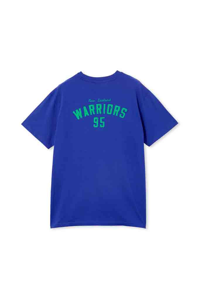 New Zealand Warriors Mono Tee for Men & Women - Comfortable Cotton T-Shirt for Casual Wear, Sports, and Fan Gear