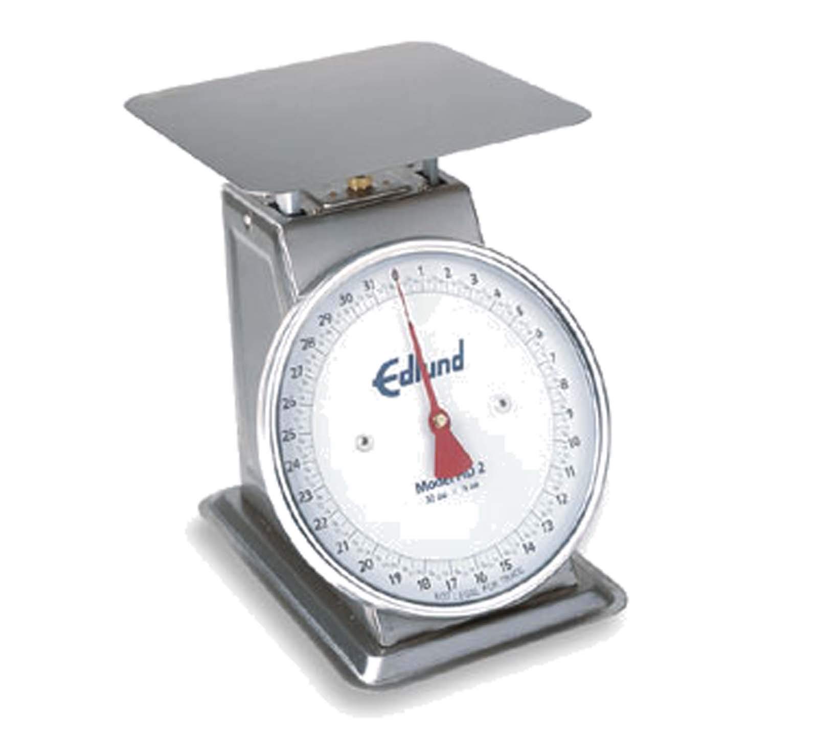 Edlund Heavy Duty Stainless Steel 25 lb Capacity Mechanical Portion Control Scale - Perfect for Commercial Kitchens, Bakeries & Food Service Businesses