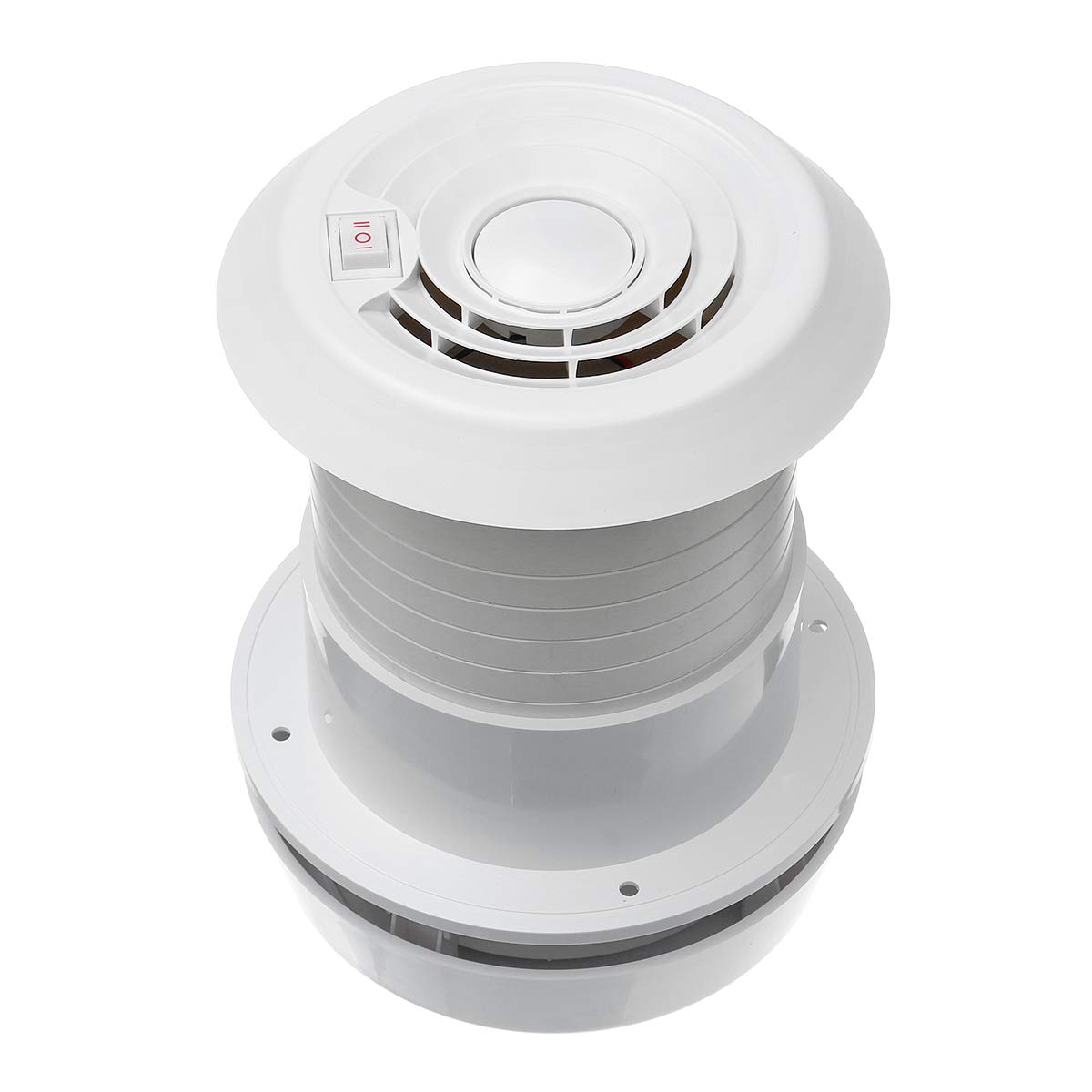 MASO 12V RV Roof Vent Exhaust Cooling Fan - Quiet Energy-Saving Ventilation for Motorhomes, Trailers, Caravans & Home Use | Perfect for Travel, Camping & Indoor Air Circulation (Fan Shell + Fan Included)