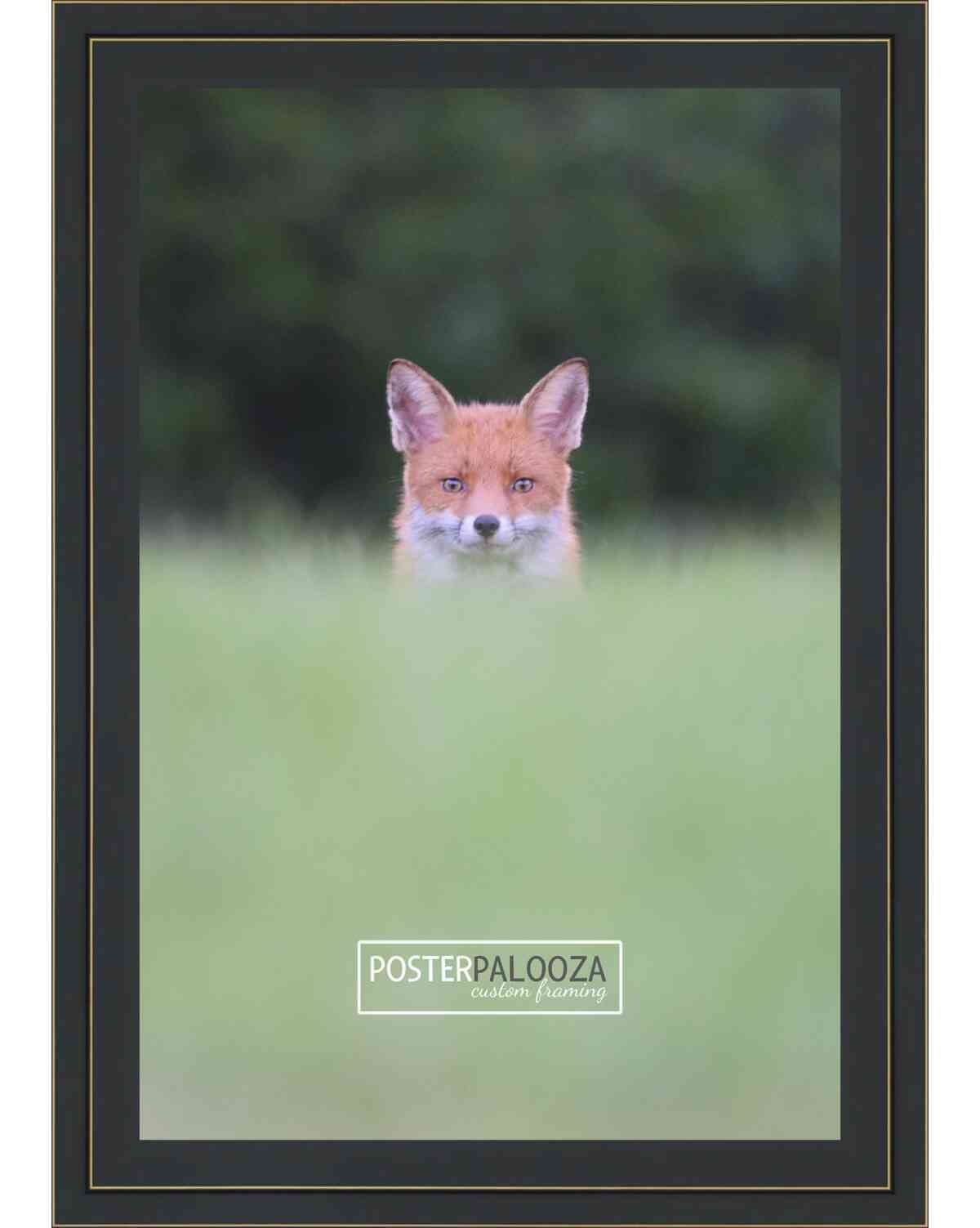 18x20 Contemporary Black Wood Picture Frame with UV Acrylic & Foam Board Backing - Wall Art Display for Home, Office & Gallery Decor - Ready to Hang with Included Hardware