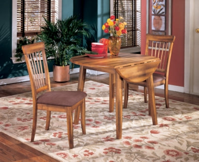 Berringer Dining Chairs Set of 2 - Modern Wooden Kitchen Chairs with Padded Seat - Perfect for Dining Room, Kitchen, Breakfast Nook & Small Spaces