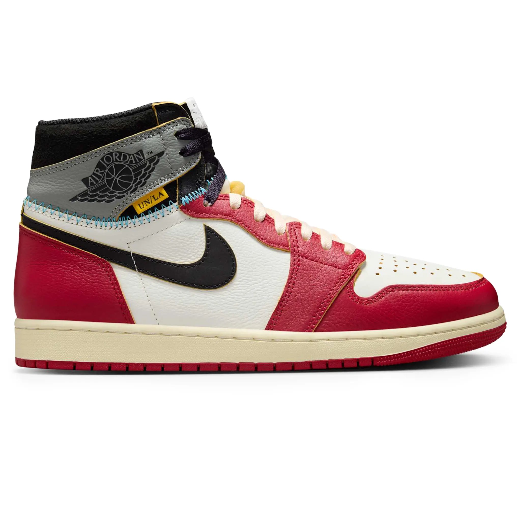 Union LA x Air Jordan 1 Retro High OG SP Chicago Shadow Sneakers - Men's Basketball Shoes for Streetwear & Casual Wear