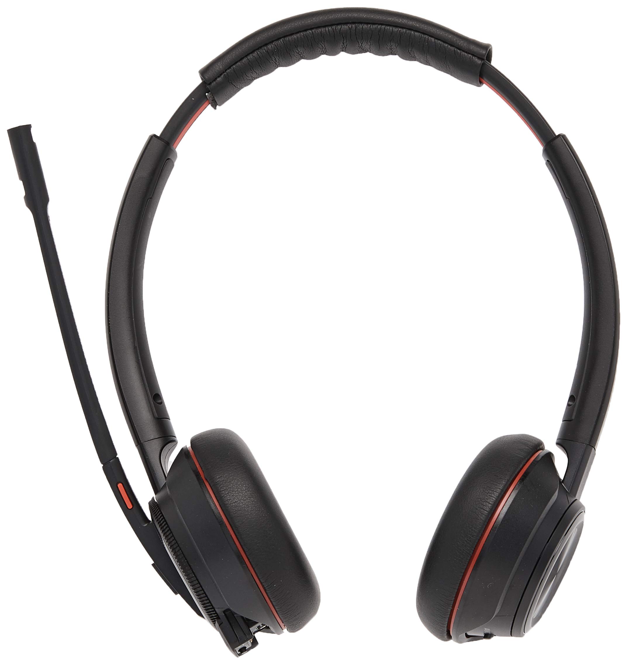 Plantronics SAVI 8200 Series W8220-M Wireless DECT Headset System - Certified for Skype for Business & Microsoft Teams | Noise-Canceling Office Headset for Professional Calls & Remote Work