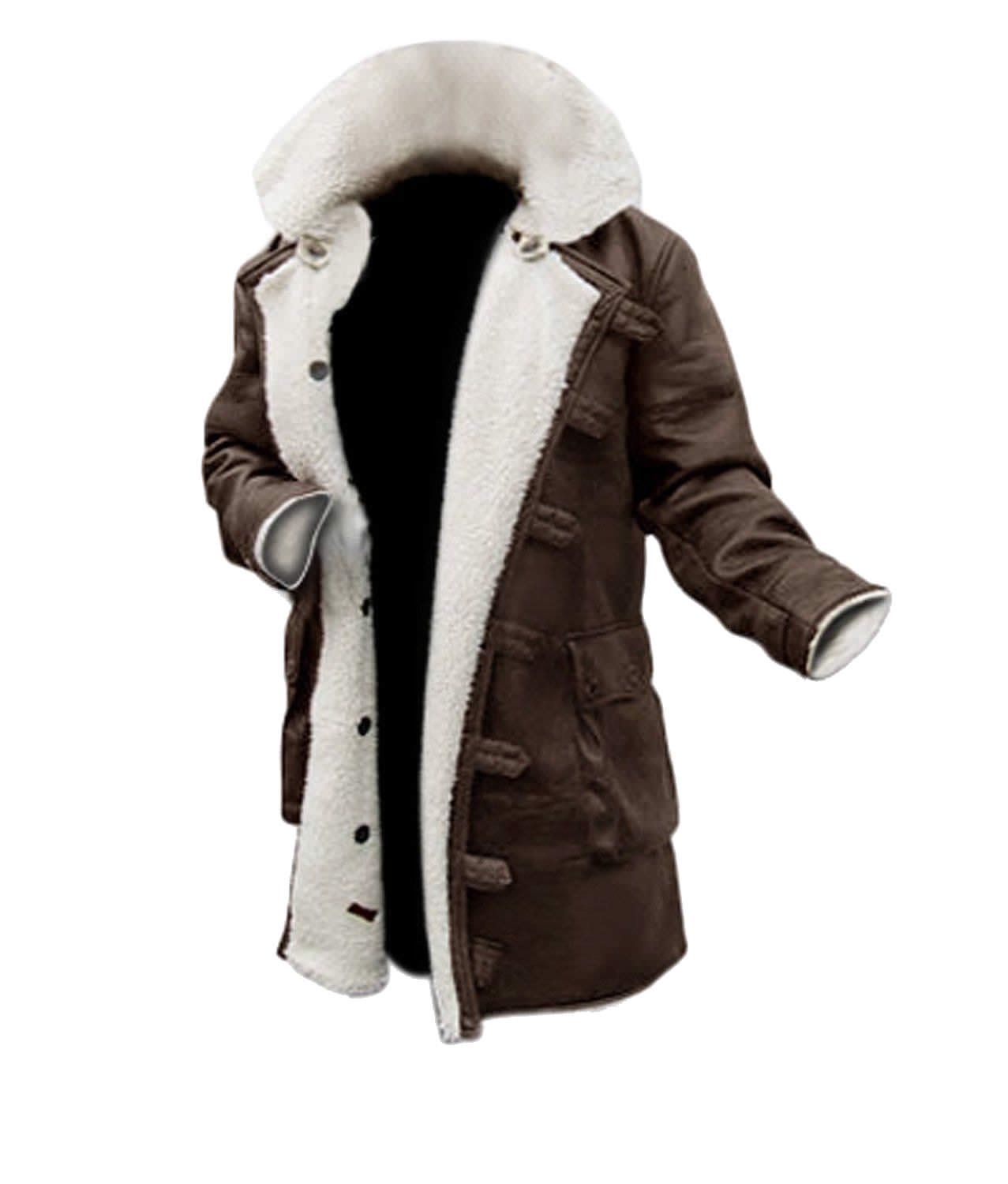 Classyak Men's Fashion Coat With Artificial Fur - Winter Warm Jacket for Outdoor Activities & Casual Wear