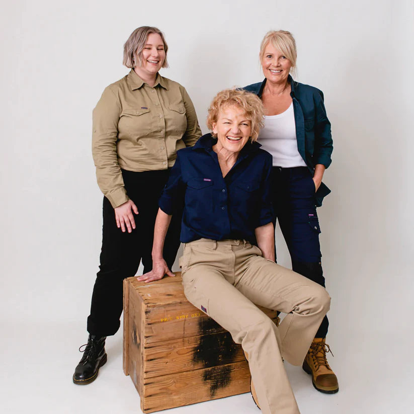 Women's Mid Rise Cargo Pants - Comfortable & Stylish for Outdoor, Hiking & Casual Wear