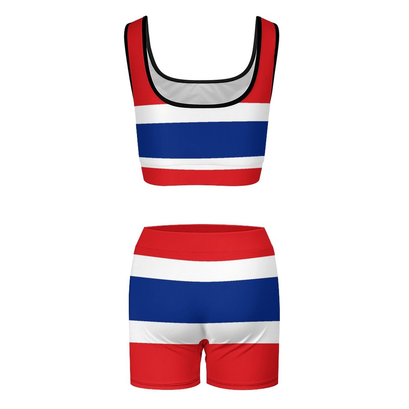 Grenada Flag Print Women's 2-Piece Yoga Outfit - Sports Shorts & Vest Bra Set for Gym, Workout & Activewear | Perfect for Yoga, Running & Fitness Training