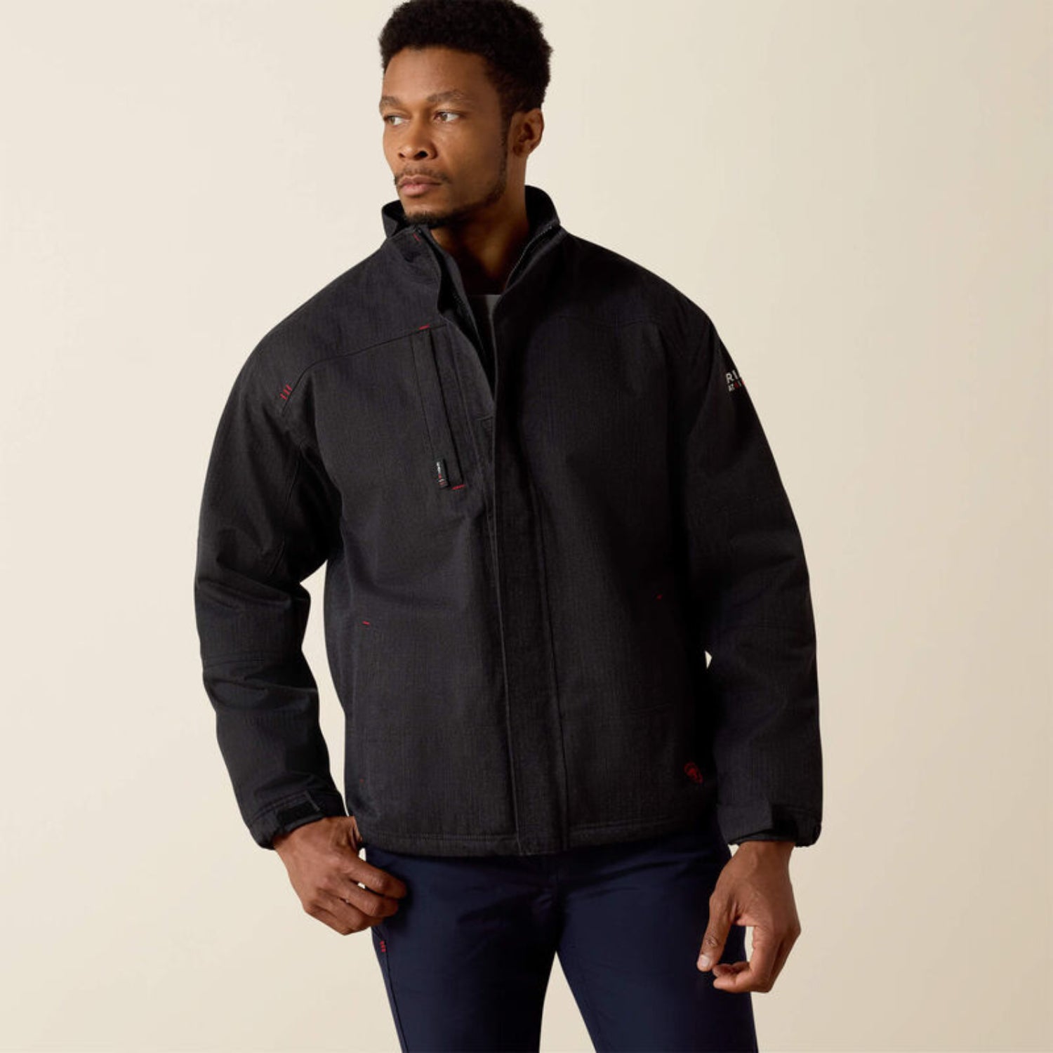 Ariat Men's FR H2O Waterproof Insulated Jacket - Flame Resistant Workwear for Outdoor & Construction Use