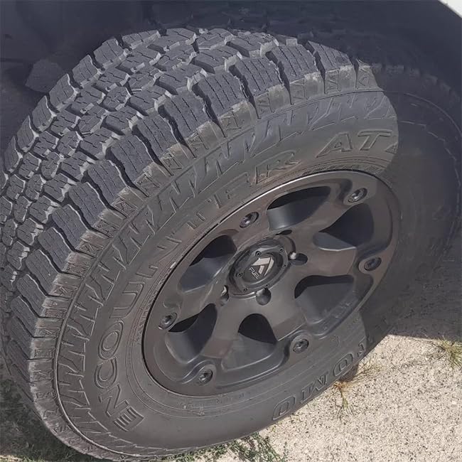 Sumitomo Encounter AT All-Terrain Radial Tire - 255/70R17 112T | High-Performance Off-Road & Highway Tires for Trucks & SUVs | Durable Traction in Mud, Snow & Rocky Terrain