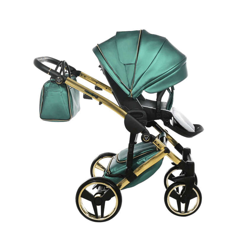 Junama Pilot Pram Stroller - Lightweight Baby Stroller with Adjustable Canopy & Storage Basket | Perfect for Travel, Shopping & Daily Walks