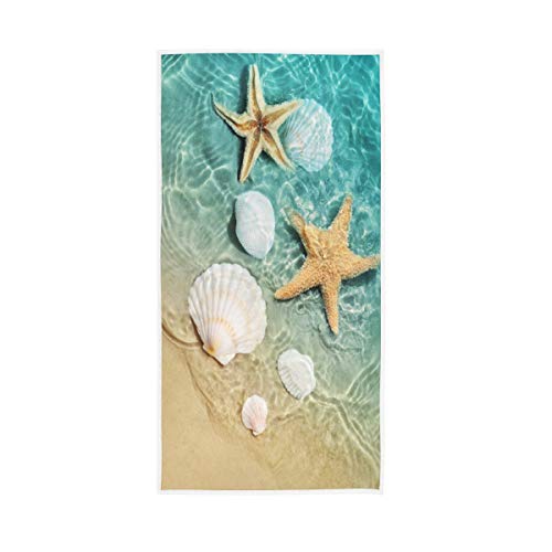 Summer Beach Starfish and Seashell