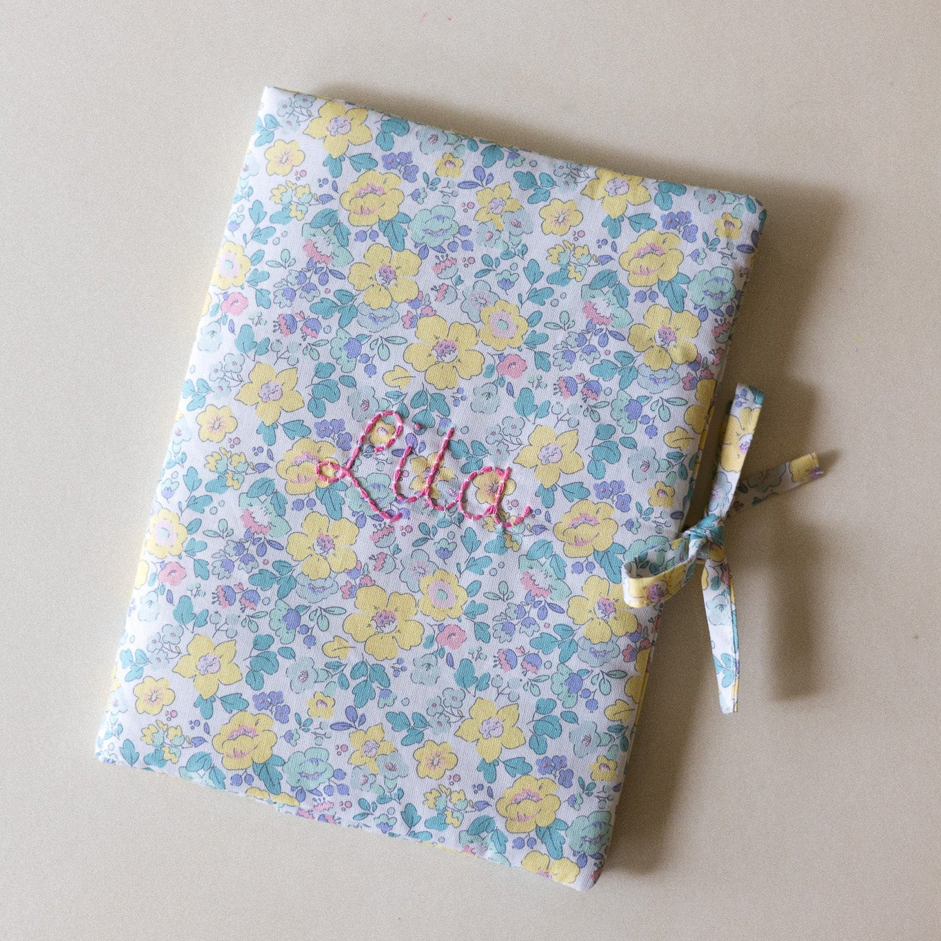 Summer Flowers Health Book Cover - Durable & Stylish Protection for Journals, Notebooks, and Planners - Perfect for School, Office, and Travel Use