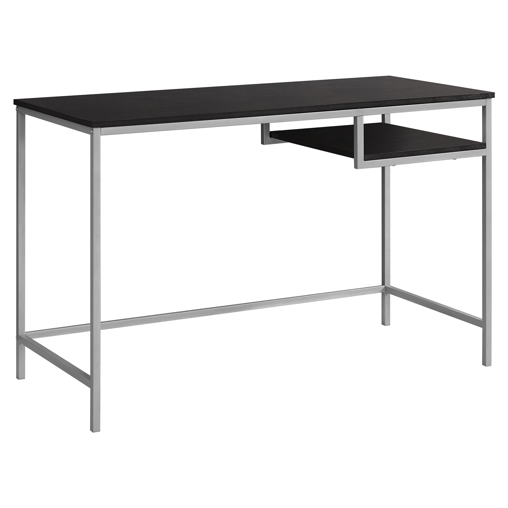 48L Office Series Espresso Silver Metal File Cabinet - Perfect for Home Office, Study Room & Workspace Organization