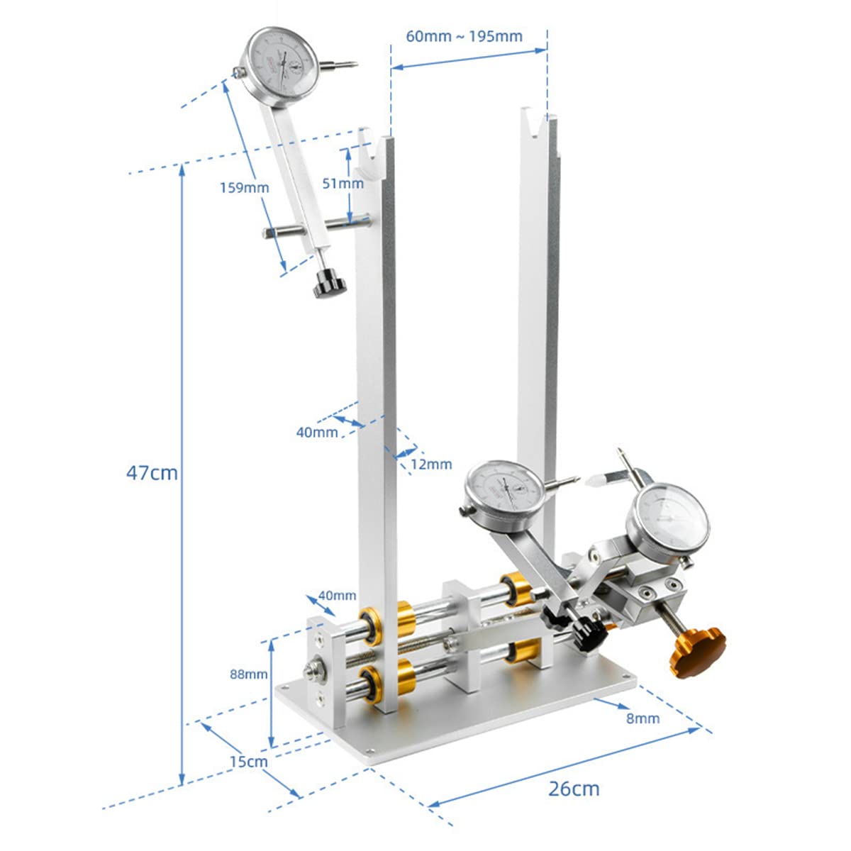 Professional Bicycle Wheel Truing Stand - 10