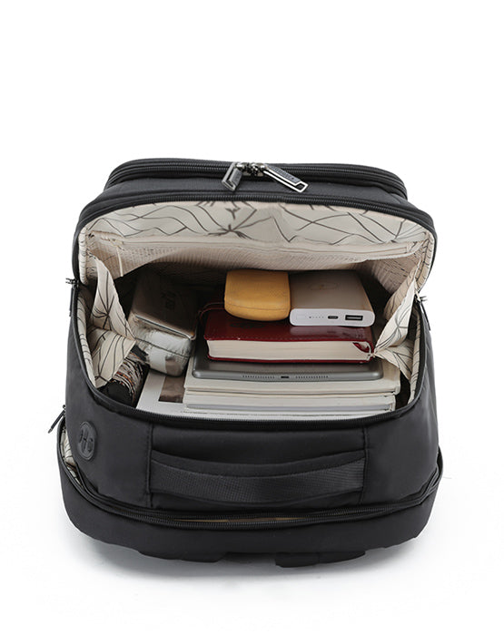 Tosca TCA603 Oakmont Business Backpack for Men & Women - Professional Laptop Backpack with USB Charging Port - Durable Travel & Work Backpack for Office, Commute & Business Trips - Black