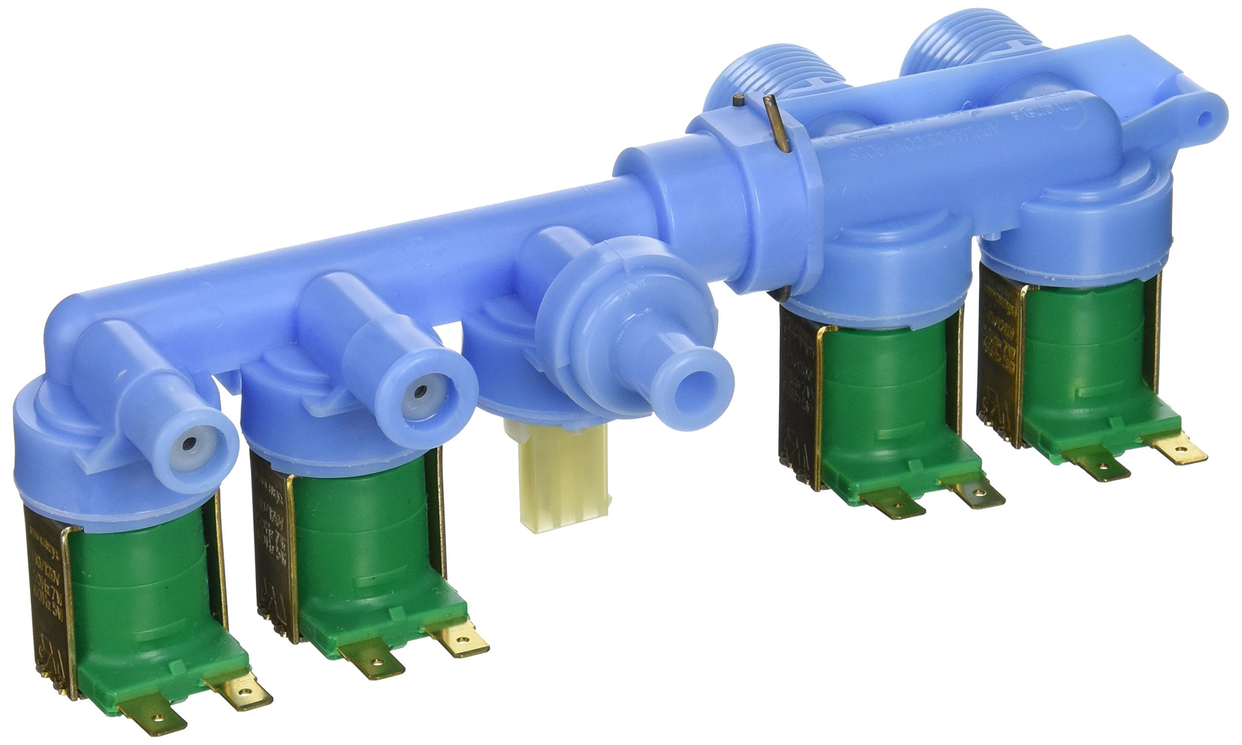Whirlpool 22002437 Water Inlet Valve Replacement Part for Washing Machine - Compatible with Maytag, Kenmore & More - Perfect for DIY Home Appliance Repair & Laundry Room Maintenance