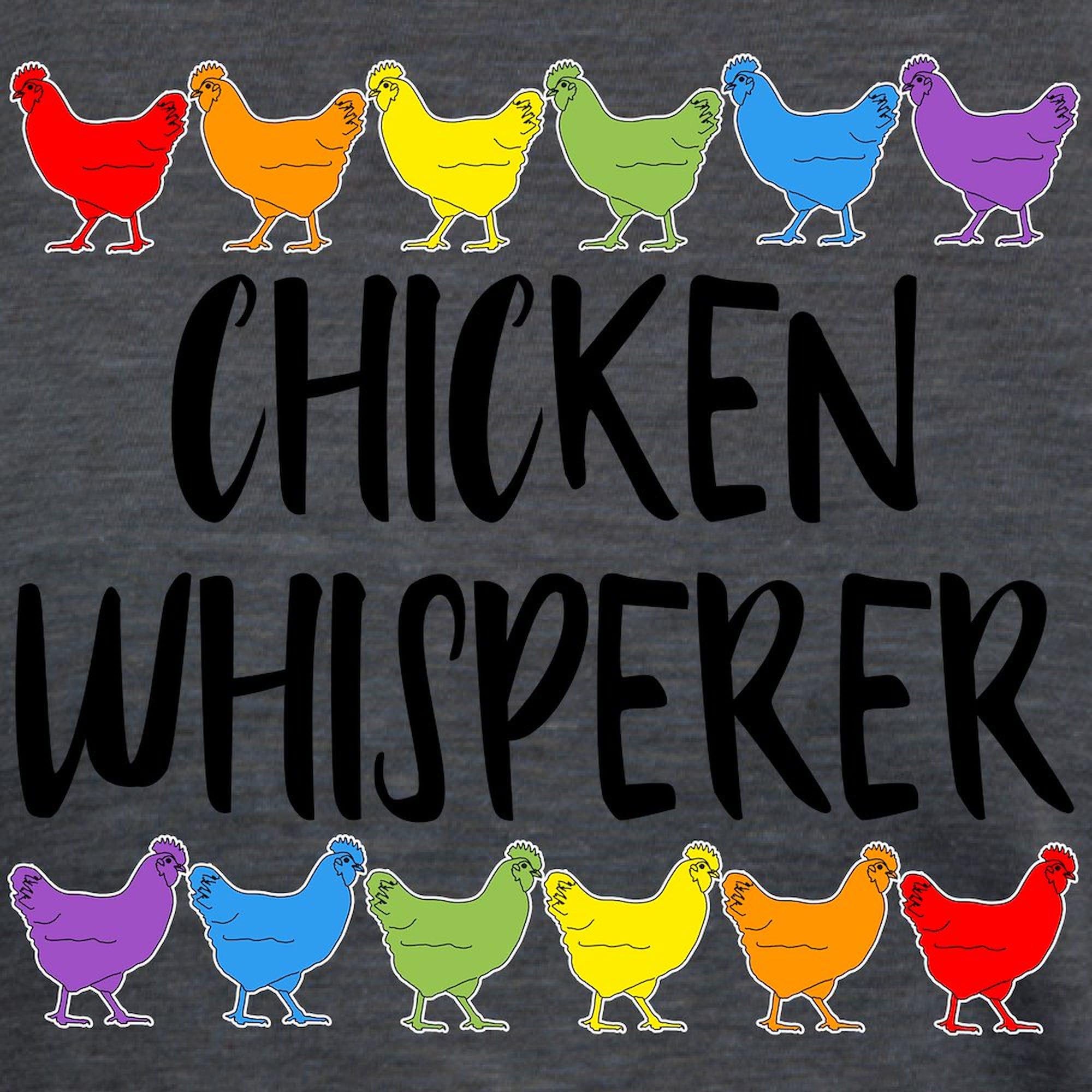 Chicken Whisperer Women's Tri-Blend T-Shirt - Soft Vintage Style Tee for Poultry Lovers, Farm Life & Chicken Keeping Enthusiasts