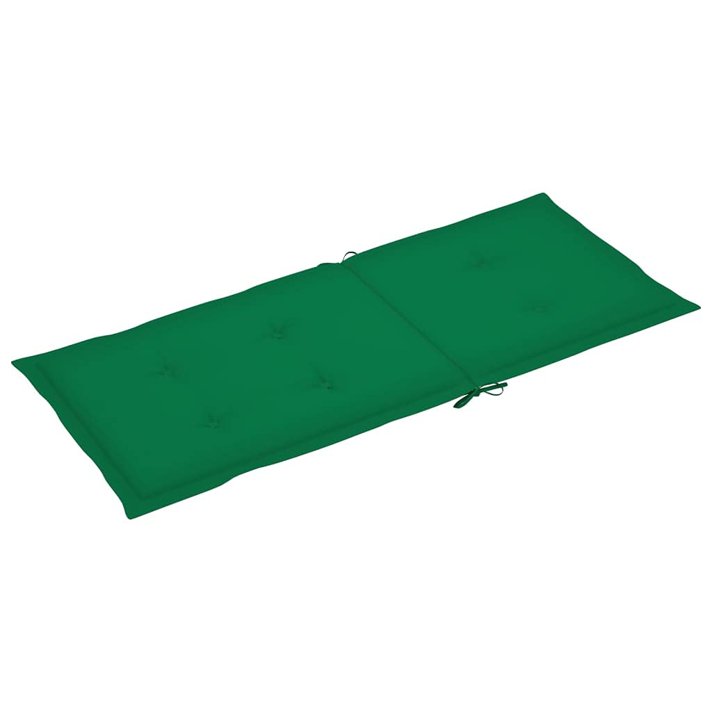 6-Piece Garden Chair Cushion Set with Ties - 47.2