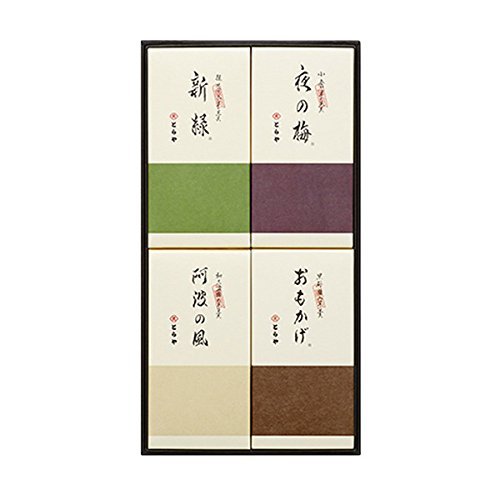 Toraya Medium Yokan - Authentic Japanese Azuki Bean Jelly Dessert (4-Piece Pack) | Imported from Japan | Perfect for Tea Time, Gifts & Traditional Japanese Snacking
