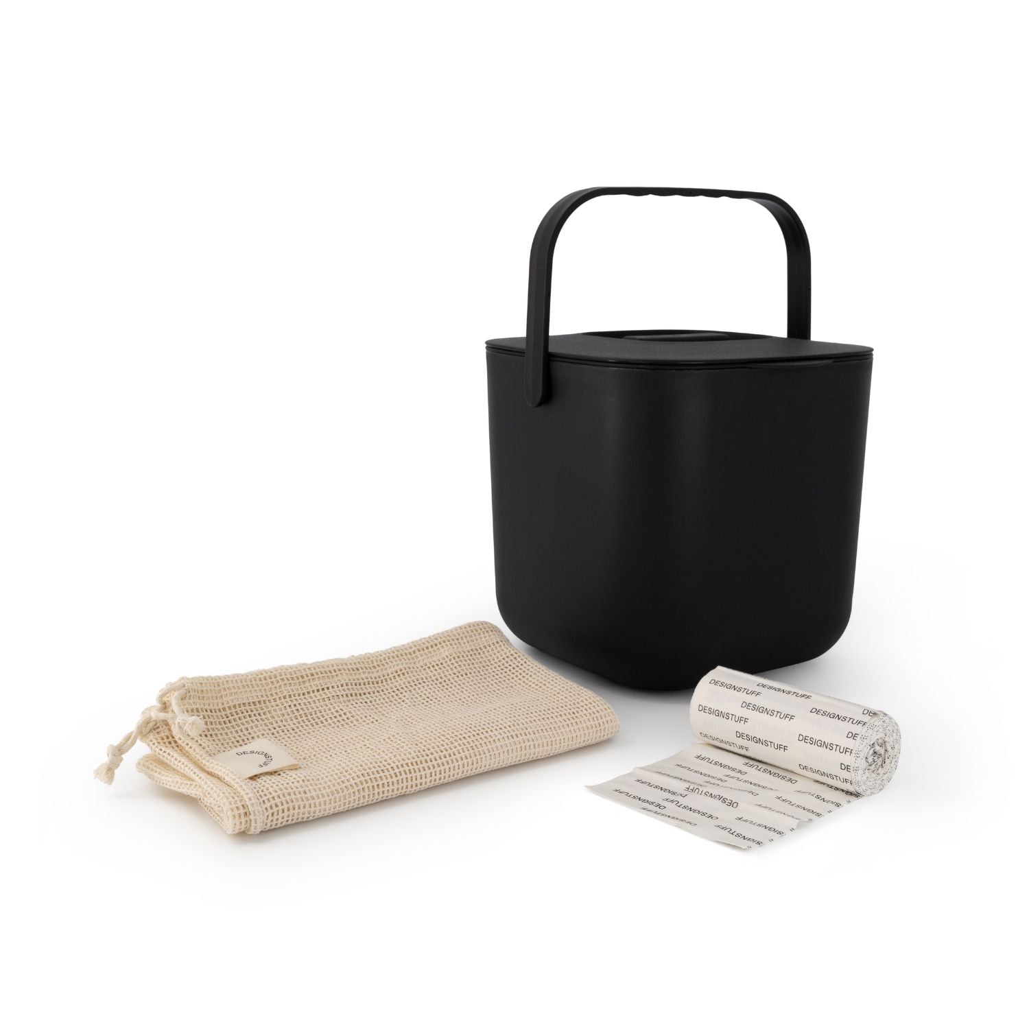 PRE ORDER DESIGNSTUFF 7L Compost Bin for Kitchen Countertop - Odor-Free Eco-Friendly Waste Container for Food Scraps, Perfect for Home Composting & Sustainable Living