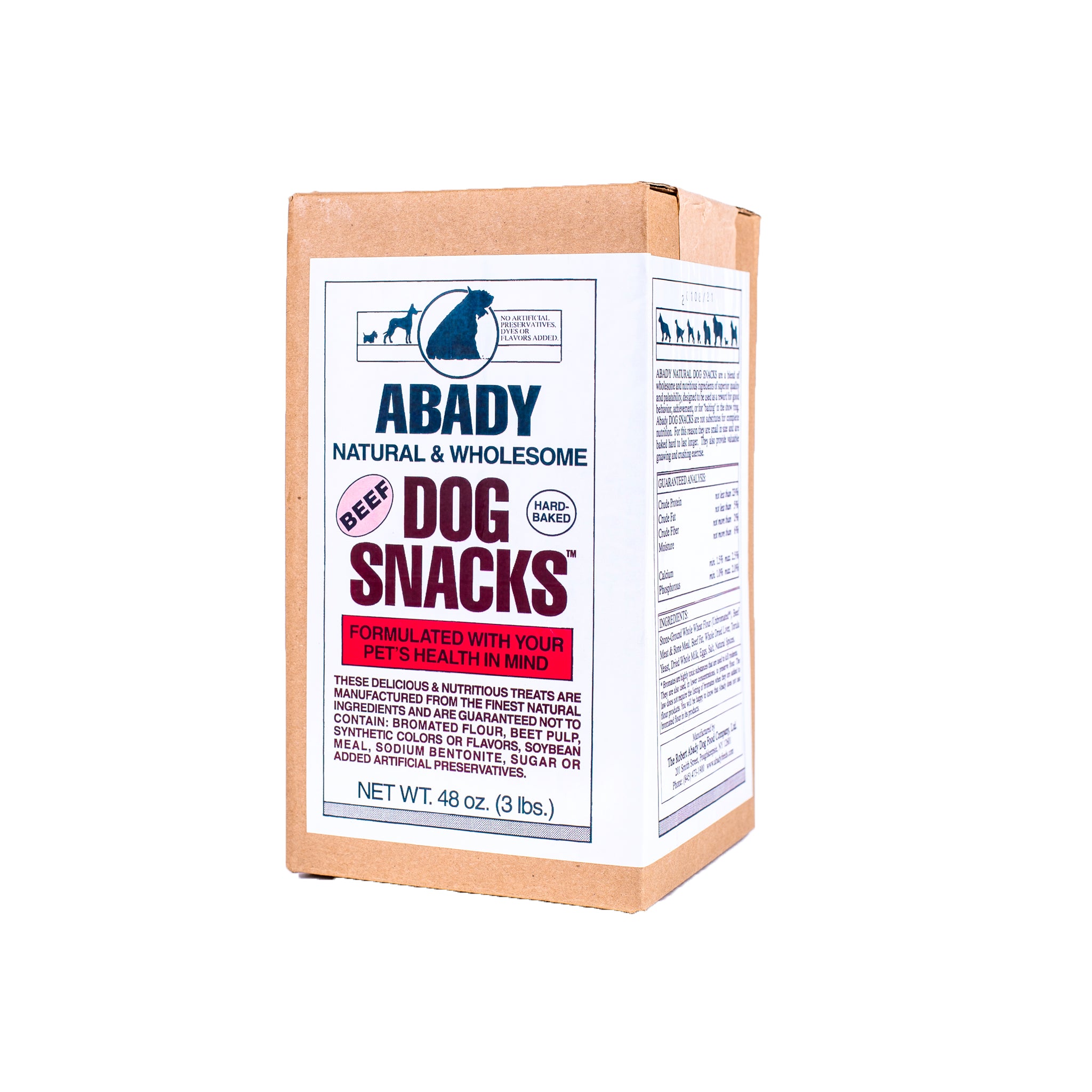 Premium Abady Beef Dog Treats - All-Natural, High-Protein Snacks for Training & Rewards - Perfect for Small, Medium & Large Dogs - Made in USA