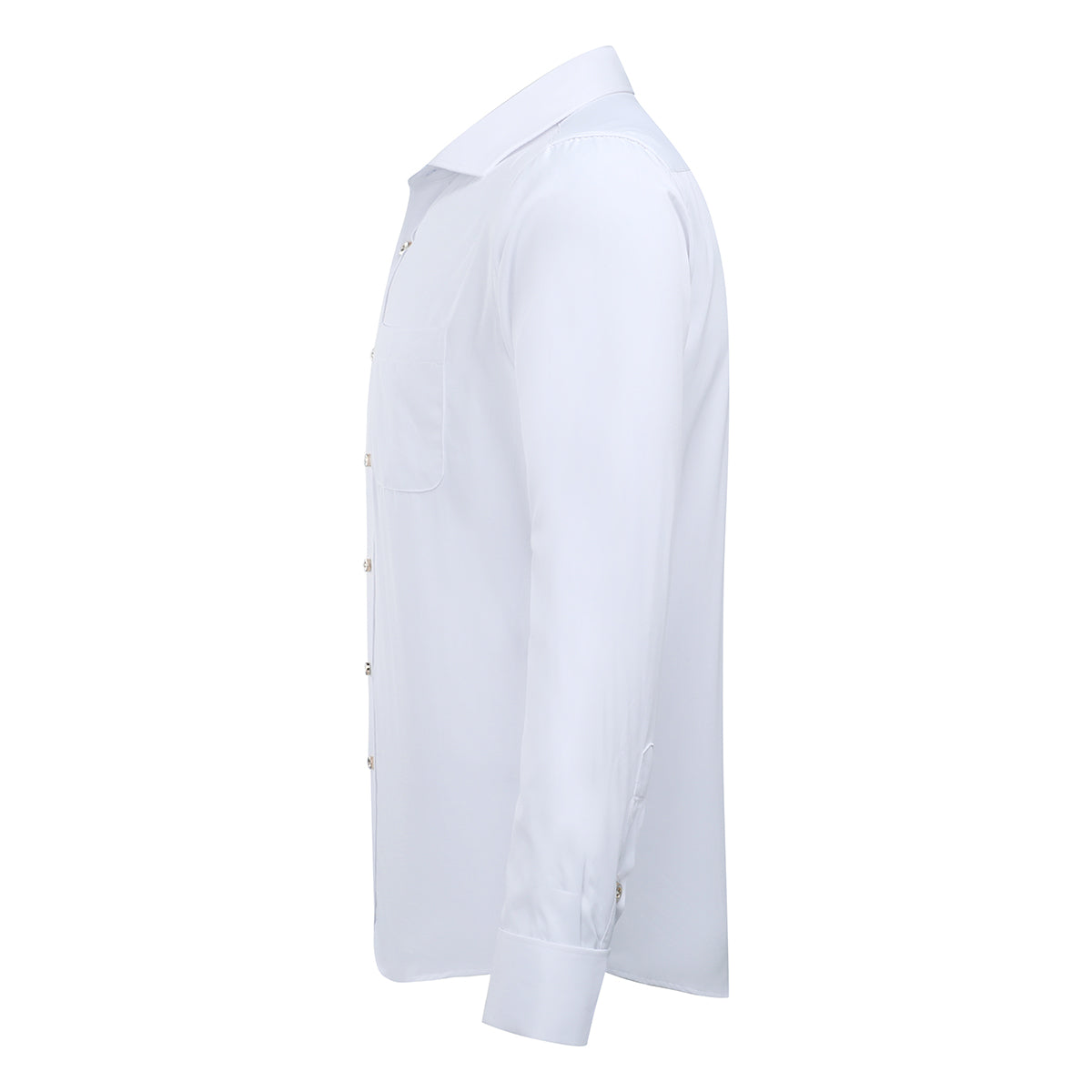 Men's Slim Fit Dress Shirt - Button Down Collar Striped & Checked Business Casual Shirt for Office, Wedding & Formal Events