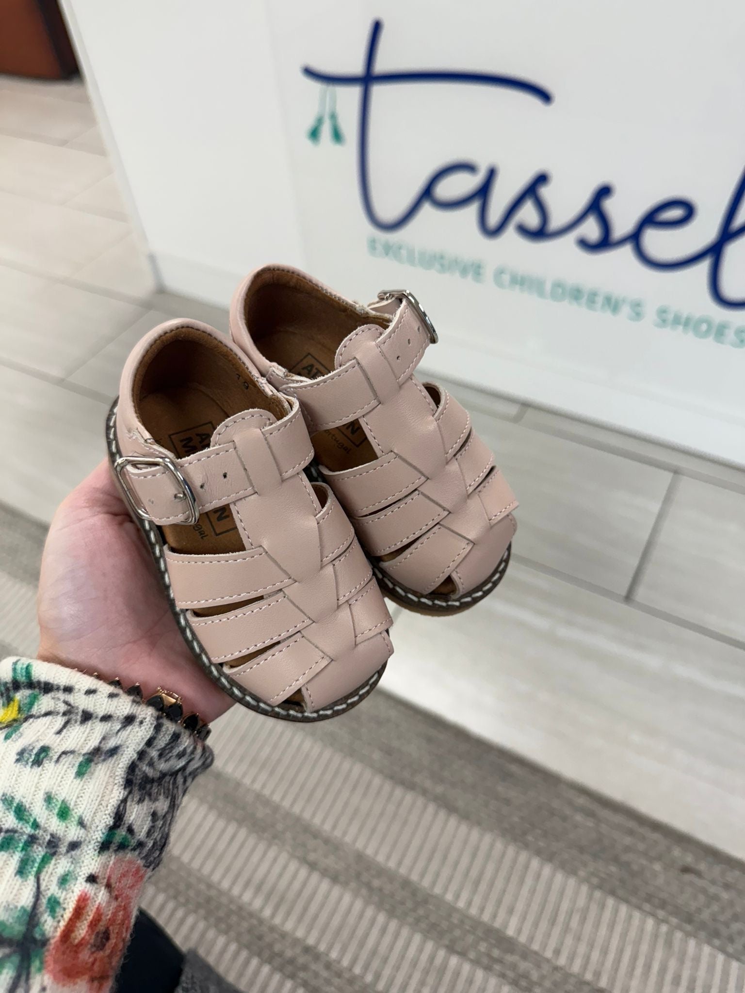 **Atlanta Moccasin Pink Fisherman Baby Sandals – Soft & Comfortable First Walkers for Toddlers – Perfect for Beach, Park & Summer Outings**