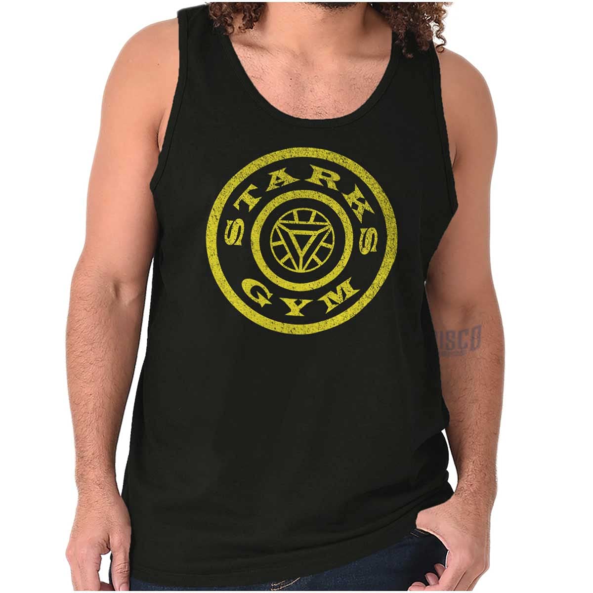 Funny Nerd Workout Gym Geek Tank Top T-Shirt for Men & Women - Iron Hero Graphic Tee for Fitness Enthusiasts & Comic Fans - Perfect for Gym, Workouts, and Casual Wear