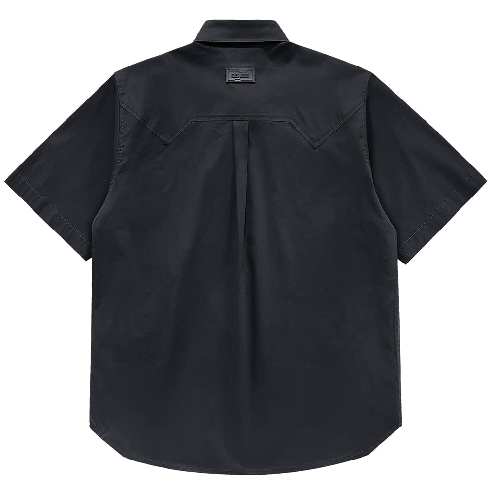 Men's Cargo Shirt Summer Short Sleeve Tactical Shirt - Breathable Techwear Streetwear for Outdoor Hiking, Urban Exploration & Casual Wear