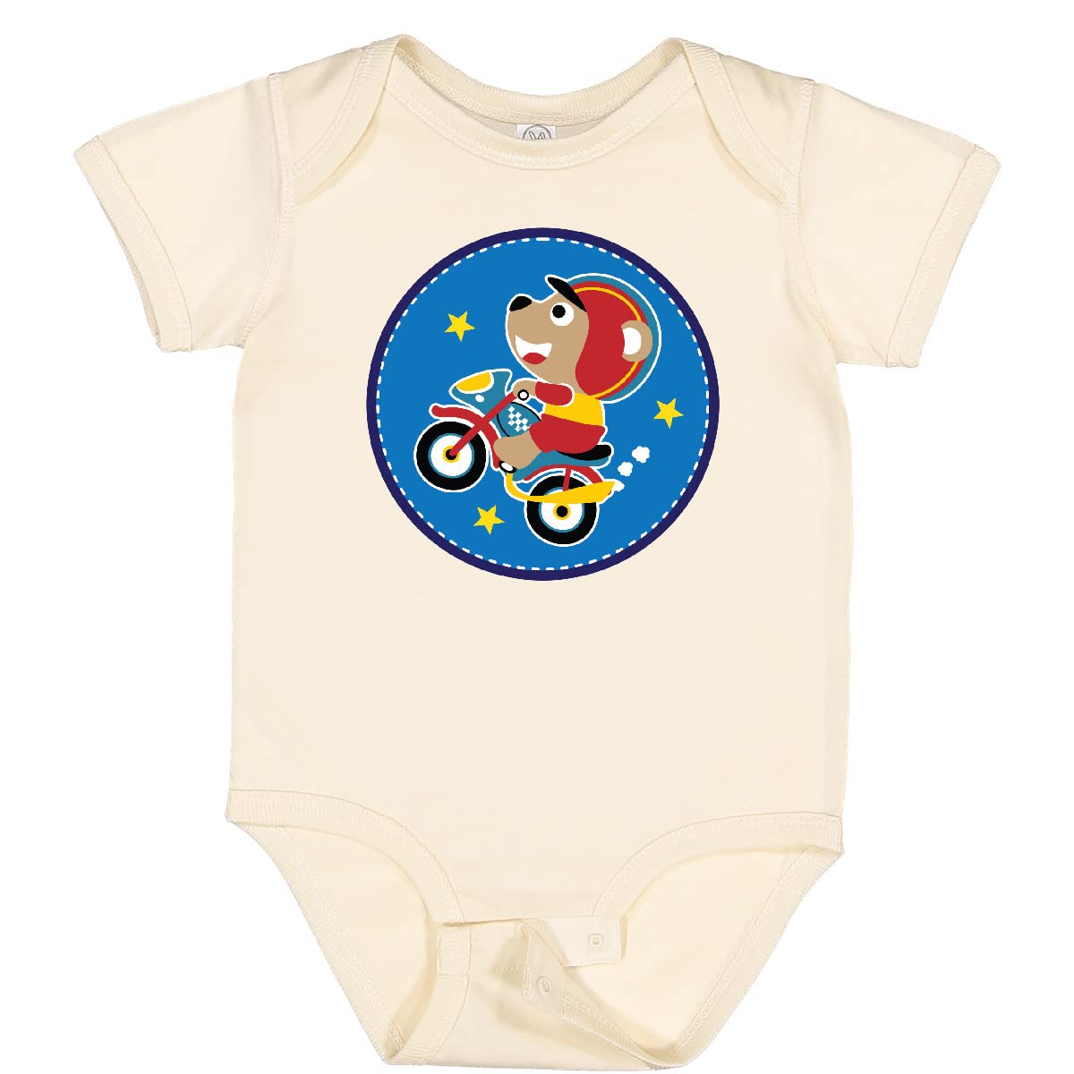 Inktastic Motorcycle Dirt Bike Racing Baby Bodysuit - Cute Infant Onesie for Boys & Girls - Perfect for Racing Fans, Bike Enthusiasts & Outdoor Adventures