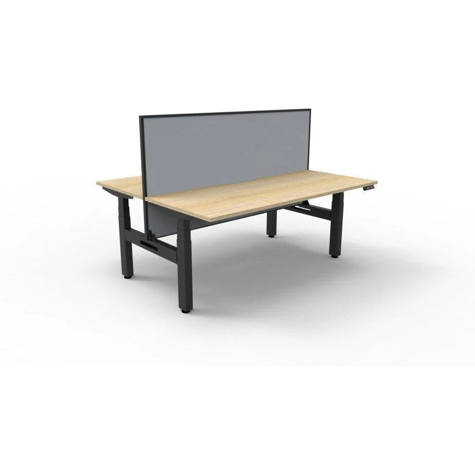 Everest Plus Back to Back Workstation - Dual Office Desk for Collaborative Workspaces | Ideal for Coworking, Team Projects & Shared Office Environments