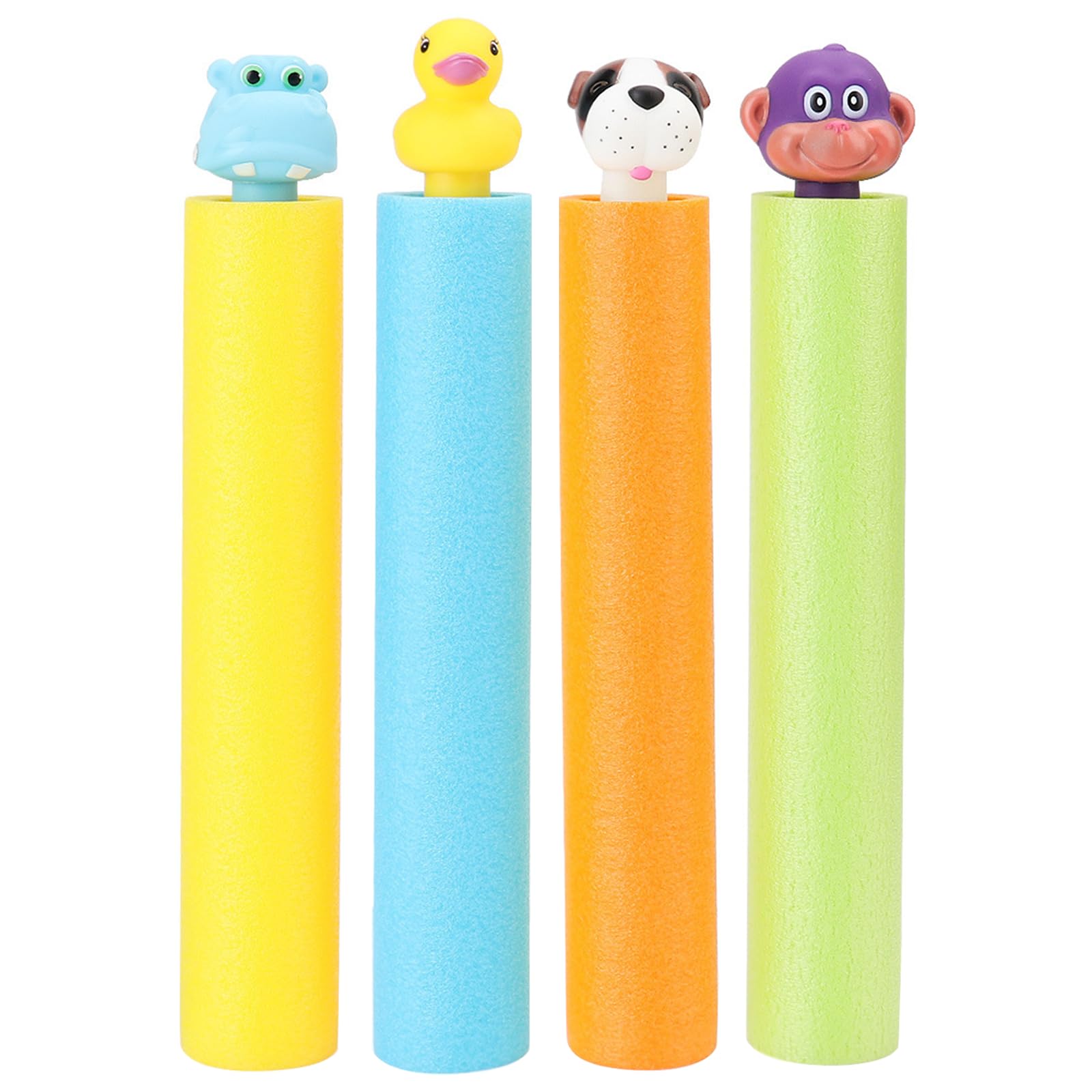 4-Pack Super Soaker Water Blaster Guns for Kids - Long Range 40FT Outdoor Pool Squirt Toys - Fun Summer Water Games for Beach, Backyard & Pool Parties