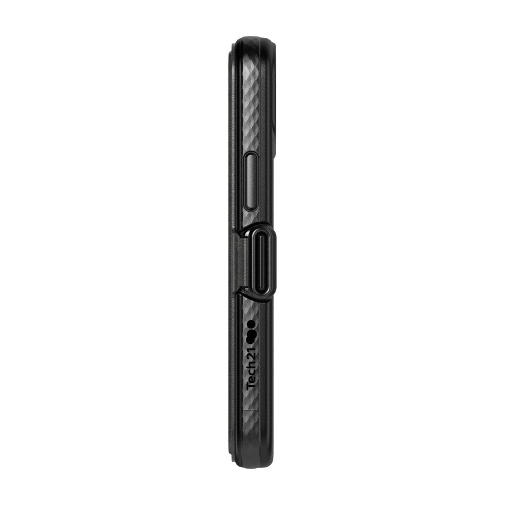 Tech21 EvoWallet Case for iPhone 13 mini - Slim Protective Wallet Cover with RFID Blocking | Perfect for Everyday Use, Travel & Secure Contactless Payments