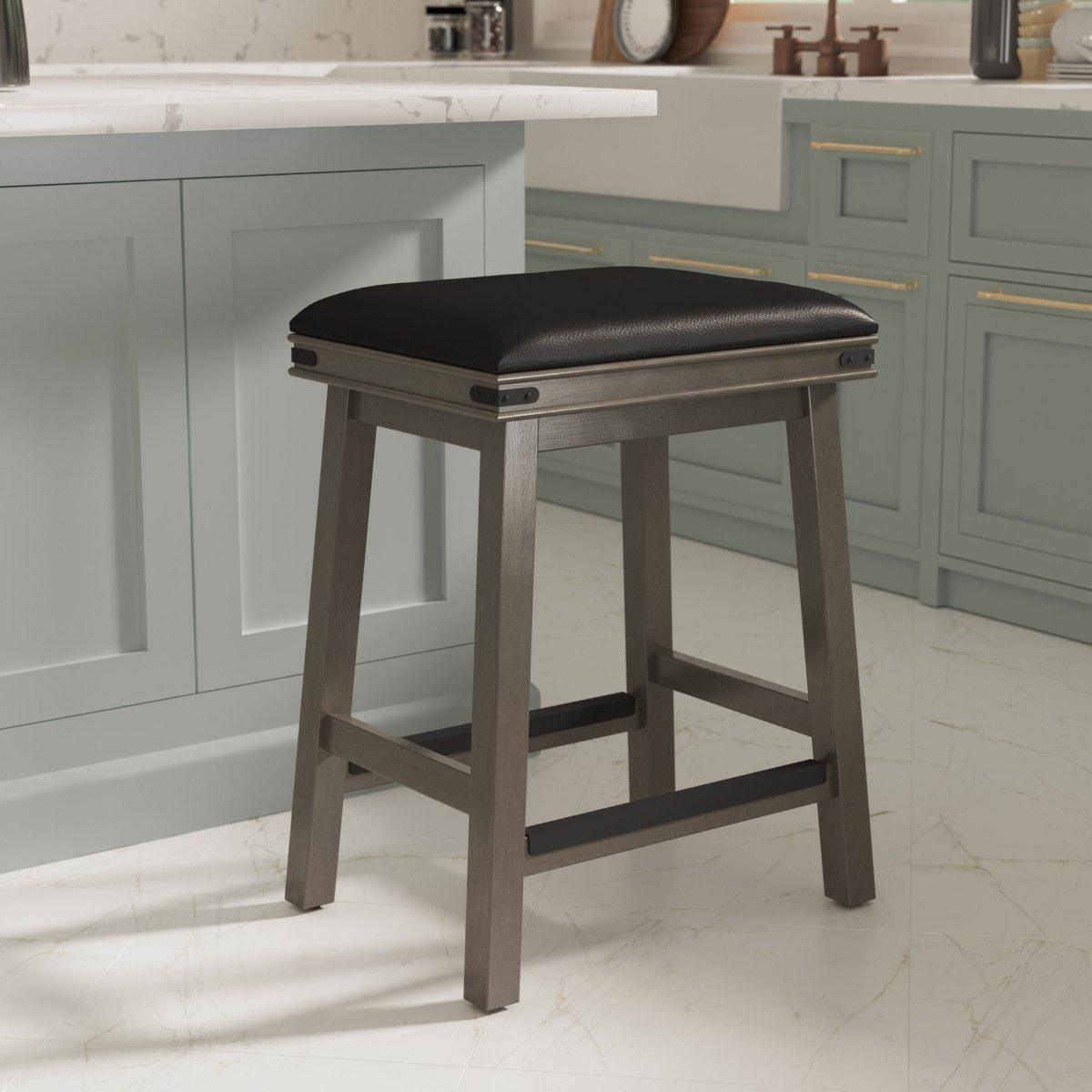 Premium Cortez Bonded Leather Stool - 24